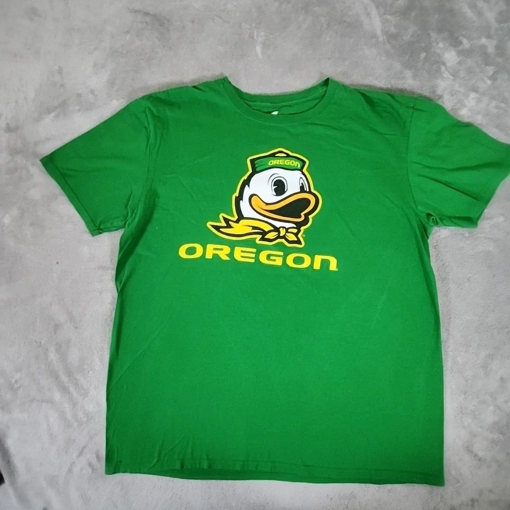 Fanatics Oregon Ducks Shirt Mens XL Green Short Sleeve NCAA Sportswear Football‎
